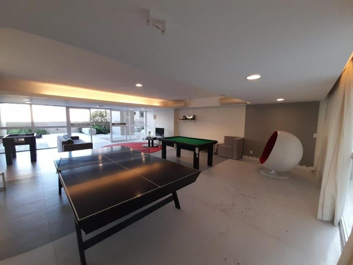 Lazer Completo Com Piscina E Sauna No Gonzaga 桑托斯 外观 照片