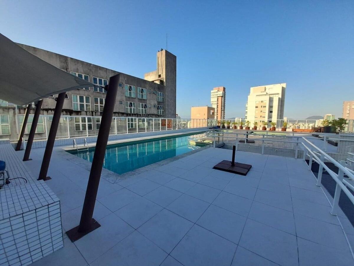 Lazer Completo Com Piscina E Sauna No Gonzaga 桑托斯 外观 照片